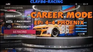 Hard Cup Race. NEED Uprades! NASCAR 25 Career Mode episode 4-4 Phoenix.