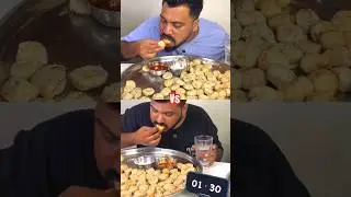 #eating VIRAL 200 POPCORN MOMOS ka Challenge😱🔥😍 #shorts #indianfood #eatingshow #mukbang
