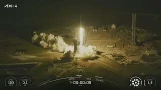 SpaceX launches 4 people into orbit on Axiom Space Ax-4 mission
