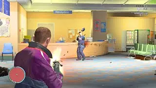 GTA 4 - NIKO | HOSPITAL MASSACRE & EPIC SHOOTOUT AT BRIDGE + FOUR STARS