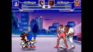MUGEN Thanksgiving Tournament 1 Match 4 Sonic and Knuckles vs Mickey and Marco