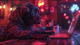 The Black Lab &ndash; 4 Hours of Dark Blues Lo-Fi for Focus & Study