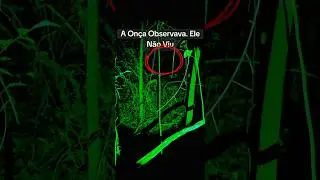 A On&ccedil;a Estava Estava Ali e ele n&atilde;o viu #shorts