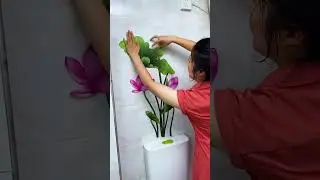 Self-adhesive Flowers Wall Stickers waterproof and oil-proof