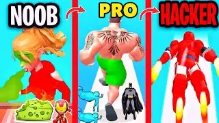 Muscle rush 3d, dna evolution 3d, yes or no, the superhero league and full metal 3d android gameplay