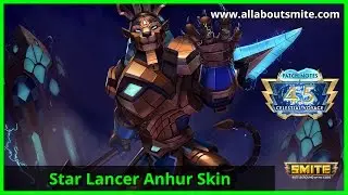 Smite: Star Lancer Anhur (Skin Spotlight) | allaboutsmite