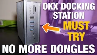 Macbook Pro Docking Station Okx Usb-c Triple Display Station - Macbook Pro Multiple Displays 2021