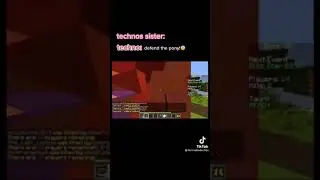 Technoblade And His Little Sister