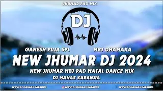 New Jhumar Dj Song 2024 || Mbj Jhumar Pad Dance Mix || Dj Manas Karanjia || Ganesh Puja Spl Jhumar