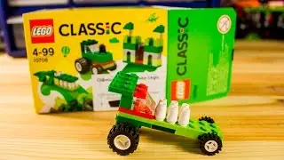 Lego Classic 10708 Green Creative Box. Зеленая творческая коробка.