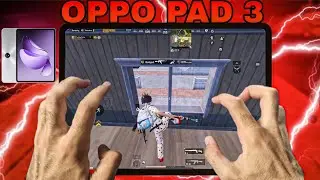 WOW 😳 PUBG MOBILE BEST 6 FINGERS PLAYER 🔥| OPPO PAD 3 ☠️| PUBG