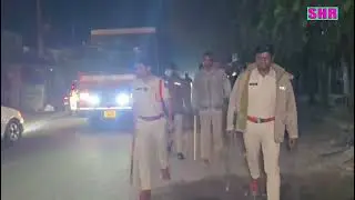 Balapur ps limits surprise cheking low and order barqarar rakhne k liye special late night petrollin