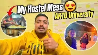 My Hostel Mess😍 Aktu Examination Fee 😓 