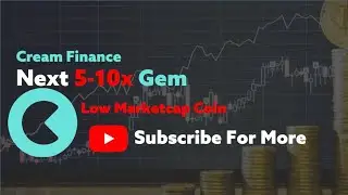 Cream finance Lowmcap crypto gem #creamfinance #cryptogems🔥