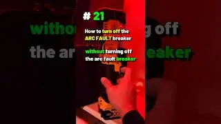21 of 25 Electrical Apprentice, trip an arc fault breaker #electrical