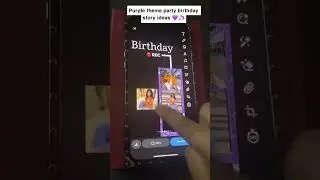 Purple Birthday Edit For Streak/Story #snapchat #snap #snapscore #streaks #birthday #editing #purple