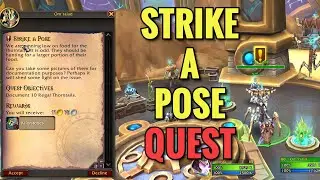 Strike A Pose Quest (WoW TWW)