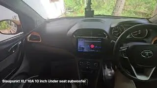 Tata Tiago sound system with android player Blaupunkt XLf 10A 10 inch
