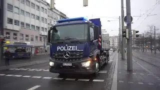 [Selten!] WLF AB-Ladeboden Polizei Niedersachsen TEE Braunschweig