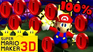 Mario Builder 64 🔨 120 Coin Dash by DIL 🔨 100% Walkthrough