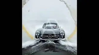 Epic Splash Run &ndash; Luxury Nautical Artwork by Abstract Photorealism&trade;