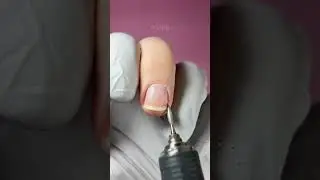 ASMR combi manicure 💅🏻 #drymanicure #nailtutorial #nailsmiami #manicure #manicurenails #nails