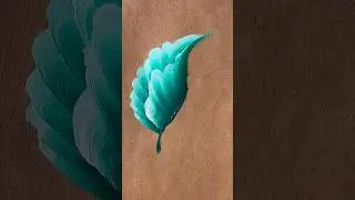 Painting trick #art #flowers #trending #diy