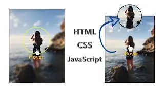 Image Hover Animation With Blur Image Using HTML CSS and JavaScript