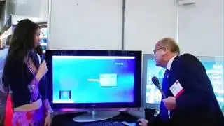 Hantarex TV with integrated Media Center PC (CEDIA UK 2006)
