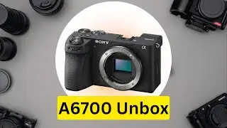 (4K) Sony A6700 Unboxing, ASMR, Review, Slow Pace