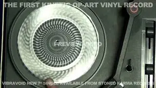first kinetic Op Art record in the world - by Vibravoid