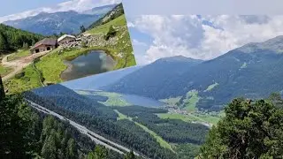 TREKKING DA CURON ALLA MALGA DI CURON (GRAUNER ALM 2173m),ALTA VAL VENOSTA