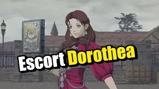 Golden Deer rescue & escort Dorothea (Recruit & Unique Battle Dialogue)