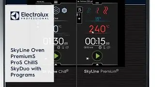SkyLine Oven PremiumS ProS ChillS SkyDuo with Programs | Electrolux Professional