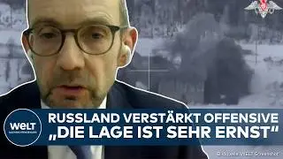 PUTINS KRIEG: Donnerschlag! Heftige Angriffe an Front! Russland verst&auml;rkt Truppen gegen Ukraine