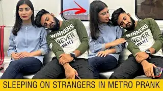 SLEEPING ON STRANGERS IN THE METRO PRANK @ThatWasCrazy