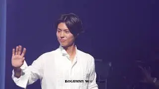 180401 서울팬미팅 바라봄 박보검 - 박보검! 잘생겼다아아!! (feat 형들의 외침과 보검을 찍기 위한 전투적인 셔터소리)