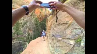 Hidden Canyon Trail in Zion National Park