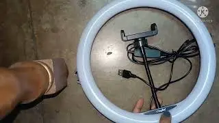 Unboxing Digitek (DRL 12C) Professional 30.5 cm LED Ring Light with tripod.