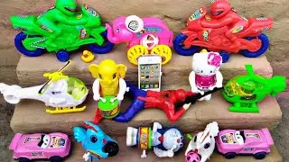 Gadi wala Cartoon l toys helicopter ka video l toys for kids l Tractor JCB Dumper train 