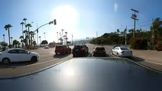 3D 360 4K VR Santa Monica PCH Malibu to Topanga canyon beach tours touring california los angeles