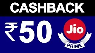 Get Flat ₹50 Cashback on JIO PRIME Recharge Plan | Jio Money OFFER | PayTM vs Reliance JIO