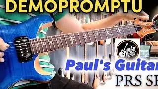 PRS SE Paul's Guitar (Very Quick) DEMO - Impromptu Display @ Guitar Pusher Cubao
