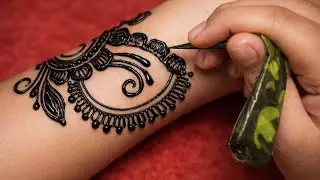 Mehndi Design Floral Stylish Front Hand 🌸💖 | Arabic New Style Mehndi Design | Mehndi Design #mehndi