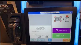 Toshiba self check out at Wegmans Burlington, MA ￼