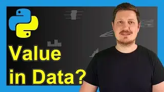 Determine if Value Exists in pandas DataFrame in Python (Sample) | values Attribute & print Function