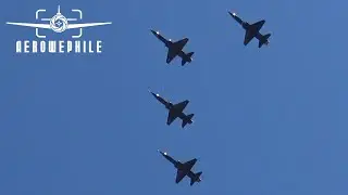 T-38 Talons Flyover at the Food City Dirt Race 29Mar21