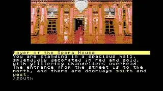 Cloak of Darkness C64 Playthrough / Longplay / Walkthrough (no commentary)