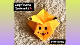 Easy Pikachu Bookmark 🔖 #artwithv550 @artwithv550 #artist #art #subscribe #love #peace #fyp #shorts 