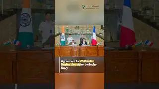Agreement for 26 Rafale Marine aircraft for the #indiannavy